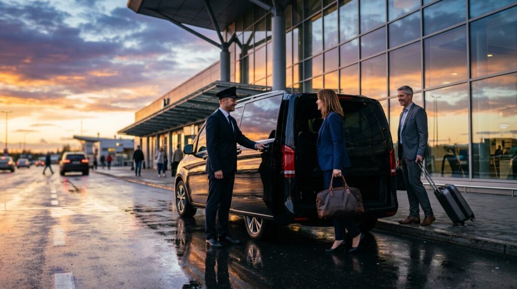 Taxi Chamonix pour transfert aéroport avec Alpes Transport
